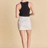 Corsage Mini Skirt