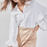 Bubble Accent Dress Shirt