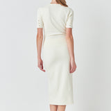 Knit Midi Skirt