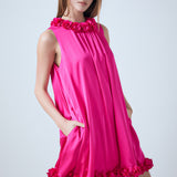 Rosette Mini Dress