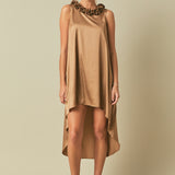 Rosette Maxi Dress