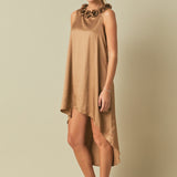 Rosette Maxi Dress