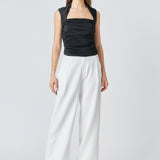 Draped Ruched Top