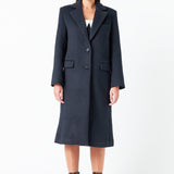 Oversize Wool Trench Coat