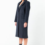 Oversize Wool Trench Coat