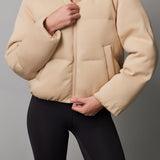 Knit Puffer Jacket