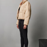 Knit Puffer Jacket