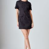 Premium Beaded Mini Dress