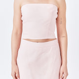 Linen Sleeveless Top