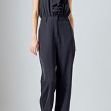 Sleeveless Ruffle Jumpsuit