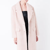 Oversize Single-breasted Long Coat