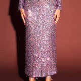 Sequins Maxi Skirt