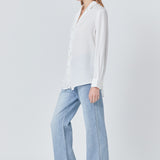Pearl Button Collared Shirt