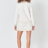 Chain Trimmed Jacket