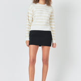 Lurex Striped Sweater