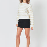 Lurex Striped Sweater