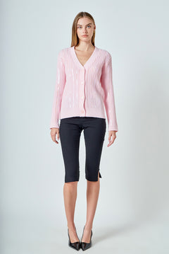 Sequins Cardigan