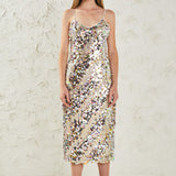 Multi Color Sequins Dress