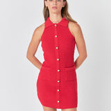 Crochet Knit Dress