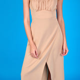 Corset Bust Maxi Dress