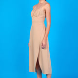 Corset Bust Maxi Dress