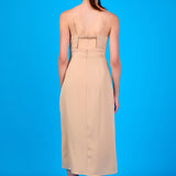 Corset Bust Maxi Dress