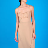 Corset Bust Maxi Dress