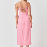 Corset Bust Maxi Dress