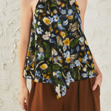 Floral Halter Top