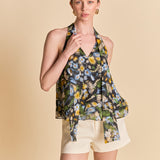 Floral Halter Top