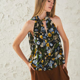 Floral Halter Top