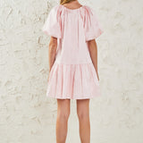 Sheen Bow Detail Mini Dress
