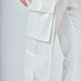 Sequins Cargo Pants