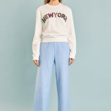 New York Embellished Sweatshirt