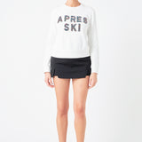 Apres Ski Embellished Sweatshirt