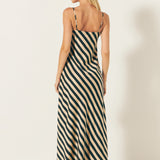 Striped Maxi Slip Dress