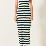 Striped Midi Dress