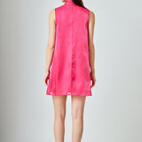 Organza Mini Dress