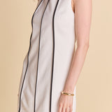 Linen Binded Mini Dress
