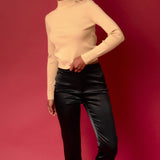 Lurex Knit Crop Top