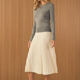 Knit Midi Skirt