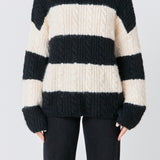 Striped Chunky Sweater