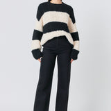 Striped Chunky Sweater