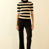 Striped Knit Top