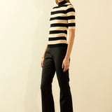 Striped Knit Top