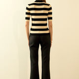 Striped Knit Top