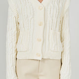 Cable Knit Cardigan