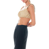 Scrunchie Bandeau Top