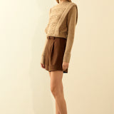 Belted Shorts Trousers