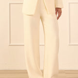 Tweed Wide Pants
